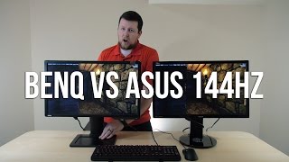 BenQ XL2411Z vs ASUS VG248QE 144 hz Monitor Comparison  Which is best for YOU [upl. by Sheela]