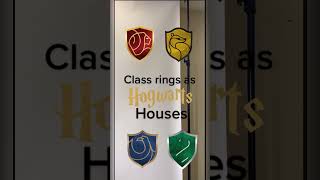 Hogwarts Houses as Class Rings [upl. by Mackler]