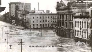 March 26 1913 The Great Flood of 1913 [upl. by Ariajaj]