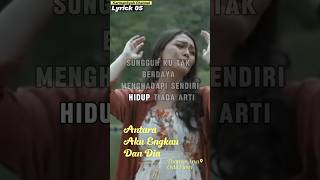 Lyrick 05 quotAntara Aku Engkau Dan Diaquot Thomas Arya Feat Ovhi Firsty musikpoplirik [upl. by Lazar352]