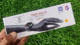 T800 Ultra 2 Smartwatch Unboxing [upl. by Yarak]