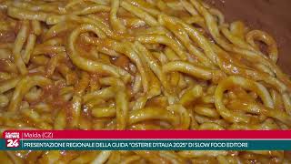 Maida CZ  Presentazione regionale della guida quotOsterie dItalia 2025quot di Slow Food Editore [upl. by Yralih]