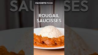 Rougail saucisses 😍😋🇷🇪🇷🇪 food cooking recipe asmr lareunion [upl. by Yzus]