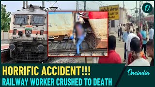 Shocking Safety Failure at Barauni Junction Worker Crushed to Death While Coupling Between 2 Trains [upl. by Matthaeus249]