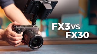 Sony FX3 vs Sony FX30  Estas son sus DIFERENCIAS 🎥 [upl. by Llenol258]