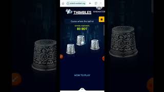 THIMBLE GAME TRICKS  1XBET THIMBLES GAME  WINING TRICKS [upl. by Danika]