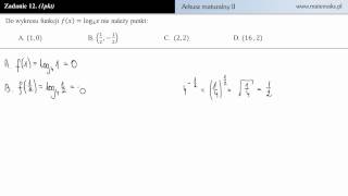 Zadanie 12  Arkusz maturalny II  poziom podstawowy [upl. by Ydnik287]