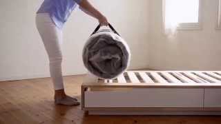 Tips amp Ideas How RollPacked Mattresses Work  IKEA Australia [upl. by Nogam]