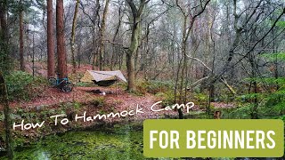 How To Hammock Camp  DD Hammock  DD 3x3 tarp  DD under blanket  DD Whoopie Suspension [upl. by Bruni46]