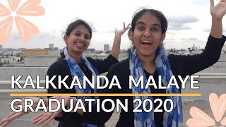 Kalkkanda Malaye  Chocolate Malayalam Movie  Dance Cover  Graduation 2020  Thaalam [upl. by Ahsiek]