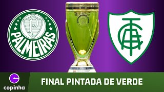 COPINHA  América e Palmeiras na final da Copinha [upl. by Nasya]