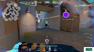 DFM Meiy Handles It Solo Taking Down Each Opponent with neon for an ACE [upl. by Arondell]