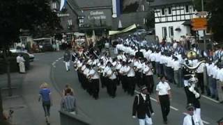 Schützenfest Schmallenberg Oberkirchen 2004  Festzug am Montag [upl. by Nedia]