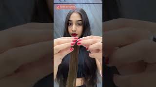 How to apply hair extensions 😍🎀 shorts youtubeshorts amazonfinds hairextensions amazon hair [upl. by Licec547]