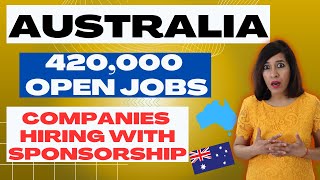 Australia Labour Shortage How To Apply For Jobs In Australia Unskilled Sponsorship Job Visa AUS [upl. by Aramahs]