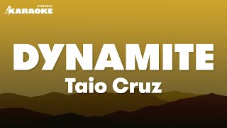 Taio Cruz  Dynamite Karaoke Version [upl. by Sim228]