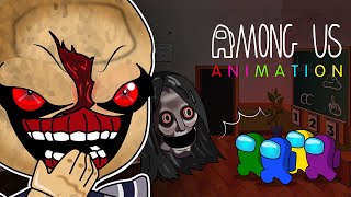 AMONG US in THE CLASSROOM 어몽어스 VS Jumpscares  PKM ANIMATION [upl. by Wardlaw]