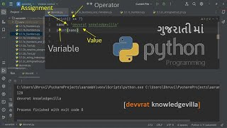 Variable in Python   Operator in Python  NameError in Python  int and float in Python [upl. by Annaicul]