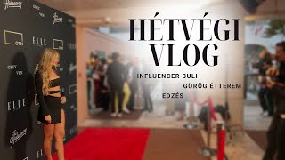 Influencer buli Görög étterem  Hétvégi Vlog [upl. by Ridglea]