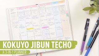 Kokuyo Jibun Techo A 3in1 Planner [upl. by Nananne262]