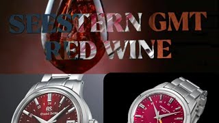 Seestern Red Wine Homage Grand Seiko GMT SBGJ273 [upl. by Lira]