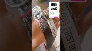 I ordered belt from meesho for just rupees 118  belt from meesho shorts meeshohaul [upl. by Aramanta]