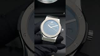 HUBLOT CLASSIC FUSION ORIGINAL 42MM TITANIUM BLACK 2024 [upl. by Pentheas]