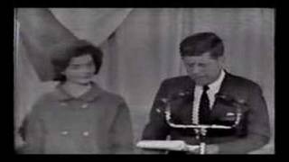 Presidentelect John F Kennedy Nov 9 1960 Hyannis Armory [upl. by Norehs82]