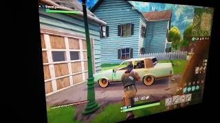 Playing Fortnite  Geforce 210  Geforce Now  with FPS counter amp temps  Part 2 [upl. by Cook638]