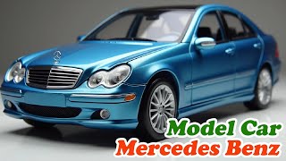 Building a 2006 Mercedes C180 KOMPRESSOR W203 Model with Foam Board  Part 3 craft car [upl. by Nylinnej]