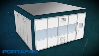 Modular Office Installation Instructions Preview  Modular Office Construction  PortaFab [upl. by Humo]