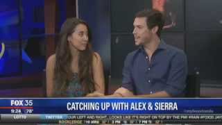 LIVE interview with XFactor winners Alex and Sierra [upl. by Eskil]