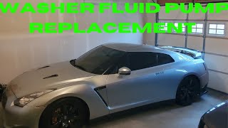 GTR WASHER FLUID PUMP REPLACEMENT [upl. by Carlyle]