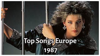 Top Songs in Europe in 1987 [upl. by Ravel50]