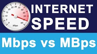 Internet Speeds Explained  Mbps vs MBps  Bits vs Bytes Difference in Hindi [upl. by Piselli194]