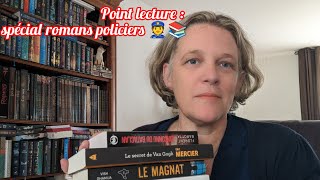 📚 Point lecture  spécial romans policiers 👮 [upl. by Ahseia]