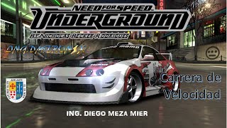 Carrera de Velocidad  Need For Speed Underground [upl. by Htebasile802]