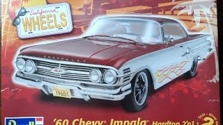 Model Kit Review  Revell 60 Chevy Impala 081214 [upl. by Idell]