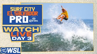 WATCH LIVE Surf City El Salvador Pro Presented By Corona 2024  Womens Quarterfinals [upl. by Ahsiekam512]