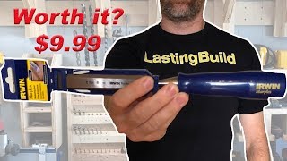 999 Irwin Marples Woodworking Chisel Review [upl. by Ahsauqram53]