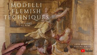 Modelli Flemish Painting Techniques [upl. by Elletnahs]