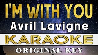 Im With You  Avril Lavigne Karaoke [upl. by Zechariah]