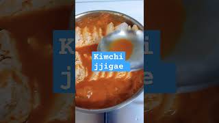 Kimchi jjigae kimchijjigae jjigae kimchi food southkoreavlog 4k diy tinievillarico [upl. by Liatrice]