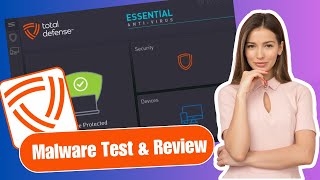 Total Defense Antivirus Review with Malware test [upl. by Hendrix]