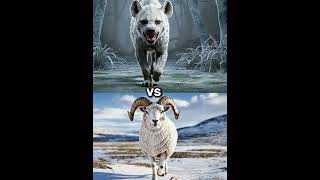 Hyena vs White Animals Lion Tiger Wolf [upl. by Akoek]