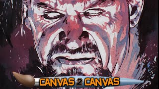 The Undertaker helps Rob Schamberger come full circle in 2017 Canvas 2 Canvas [upl. by Selimah]