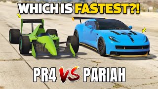 GTA 5 ONLINE  PROGEN PR4 VS PARIAH WHICH IS FASTEST [upl. by Myrilla]