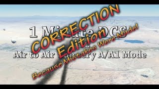 1 Minute DCS  F5E Air to Air Guns AA1 Mode Correction Edition [upl. by Sophia]