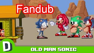 El Oscuro Futuro de Sonic el Erizo Old Man Sonic Parte 1 Fandub en español [upl. by Amolap]