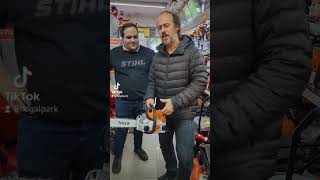 ¿Te cuesta arrancar tu motosierra ¿Sabías que hay un modelo Stihl MS 180 C con arranque fácil [upl. by Euqirrne]